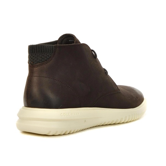 Cole Haan Dark Brown Chukka Boots - Picture 3 of 6